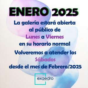 horario de enero 2025 cuadrado